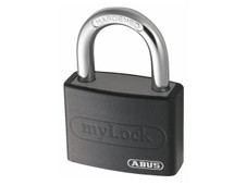 ABUS Mechanical 49945 T65AL/40mm My Lock Aluminium Padlock Black Keyed Alike 6402 - ABUKA49945 - main image