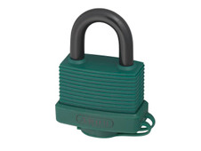 ABUS 70AL/45mm Aluminium Padlock Green Keyed Alike 6401