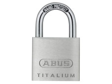ABUS 64TI/30mm TITALIUM Padlock Keyed Alike KA6311