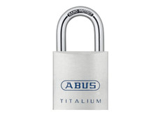 ABUS 80TI/40mm TITALIUM Padlock Keyed Alike KA8012