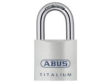 ABUS 80TI/50mm TITALIUM Padlock Keyed Alike KA8012