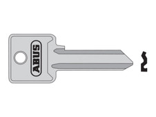 ABUS Mechanical 02701 85/30 30mm Right Hand Key Blank - ABUKB02701 - main image