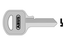 ABUS Mechanical 02885 55/60 60mm Key Blank (K/A Only) - ABUKB02885 - main image