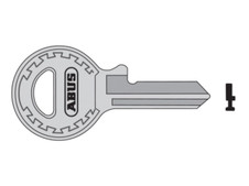 ABUS Mechanical 09329 65/15 Right Hand Key Blank 09328 - ABUKB09329 - main image
