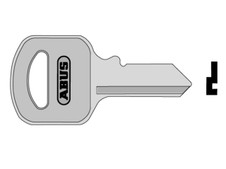 ABUS Mechanical 02880 55/30 30mm Key Blank - ABUKB28809 - main image