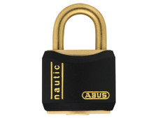 ABUS T84MB/20mm Black Rustproof Padlock Carded