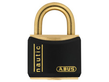 ABUS T84MB/30mm Black Rustproof Padlock Carded