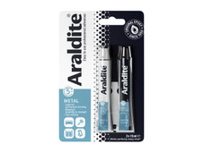 Araldite ARL400010 Steel Epoxy 2 x 15ml Tubes