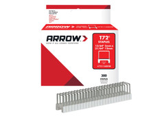Arrow A721168HW T72HW Clear Insulated Staples for Hardwood 5 x 12mm (Box 300)