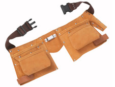 BlueSpot Tools 16332 Double Leather Tool Pouch - Regular