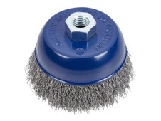 BlueSpot Tools 19218 Steel Wire Cup Brush 100mm M14 X 2