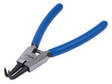 BlueSpot Tools 8706 Circlip Pliers External Bent 90⁰ Tip 150mm (6in)