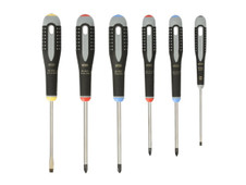 Bahco BE-9886 ERGO Screwdriver Set, 6 Piece