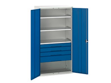 Bott 16926576.11 Verso Kitted Cupboard, 3 Shelf & 4 Drawer