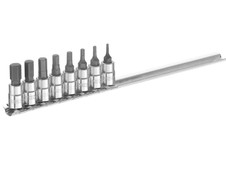 Expert E030704 1/4in Drive Hex Bit Socket Set, 8 Piece - BRIE030704B - main image