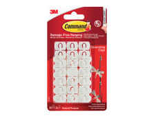 Command 7100352706 White Decorating Clips (Pack 20)