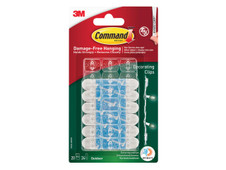 Command 7100309150 Outdoor Decorating Clips 17026H