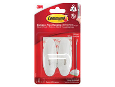 Command 7100410551 Medium Wire Hooks (Pack 2)