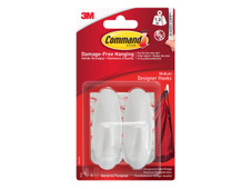 Command 7100380863 Medium General Purpose Hooks x 2 17081