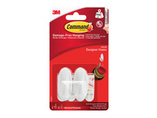 Command 7100352137 Small General Purpose Hooks x 2 17082