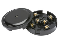 Dencon 4053BNB 6-Terminal Junction Box 20A Black