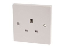 Dencon 4405NB Unswitched Socket 1-Gang 13A