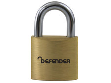 DEFENDER DFBP6 Brass Padlock 60mm - DEFBP6 - main image