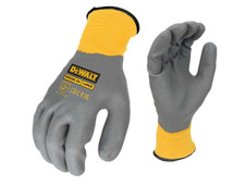 DeWalt Water Resistant Grip Gloves - L (Size 9)
