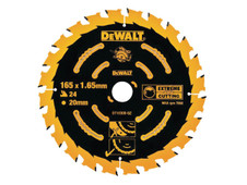 DeWalt DT10301-QZ Extreme 2nd Fix Circular Saw Blade 165 x 20mm x 40T