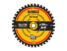 DeWalt DT10303-QZ ELITE Series 2nd Fix Circular Saw Blade 184 x 16mm x 40T