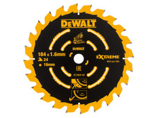DeWalt DT1669-QZ Cordless Mitre Saw Blade For DCS365 184 x 16mm x 24T