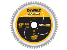 DeWalt DT99567-QZ XR FlexVolt Table Saw Blade 210 x 30mm x 60T