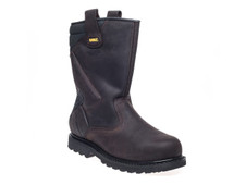 DeWalt Classic Rigger Safety Boots Brown UK 7 EUR 41