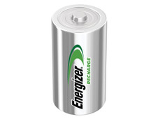Energizer S639 Recharge Power Plus D Cell Batteries RD2500 mAh (Pack 2)