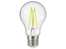 Energizer S12863 LED ES (E27) GLS Filament Non-Dimmable Bulb, Warm White 470 lm 4W