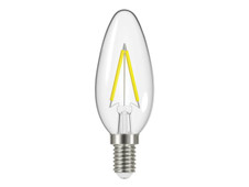 Energizer S12869 LED SES (E14) Candle Filament Non-Dimmable Bulb, Warm White 470 lm 4W