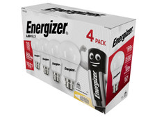 Energizer S14423 LED BC (B22) Opal GLS Non-Dimmable Bulb, Warm White 1521 Im 13.2W (Pack 4)