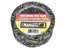 Everbuild Sika 488626 Builder's PVC Tape 50mm x 33m Black