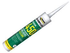 Everbuild Sika 880194 Everflex 450 Builders Silicone Sealant Translucent 300ml