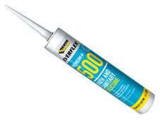 Everbuild Sika 907235 Sikaseal Sanitary Silicone Transparent 295ml
