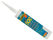 Everbuild Sika 484840 500 Bath & Sanitary Silicone Sealant Sandstone 290ml