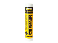 Everbuild Sika 467202 Tecnic Silicone 825 White 380ml