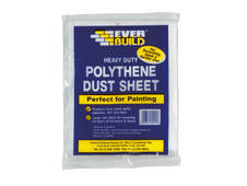 Everbuild Sika 484995 Polythene Dust Sheet 12 x 9ft
