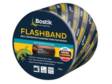 Evo-Stik 30812185 Flashband Grey 50mm x 10m