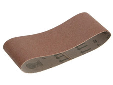 Faithfull Cloth Sanding Belt 457 x 75mm 120G (Pack 3)
