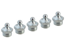 Faithfull Grease Nipple Straight 1/4in BSP (Pack 5)