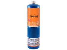 Faithfull Propane Gas Cylinder CGA600 Fitting