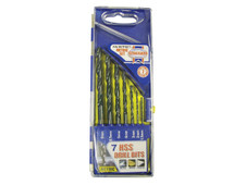 Faithfull FAIM7PSET HSS Drill Bit Set, 7 Piece (1.5-6.0mm) - FAIM7PSET - main image