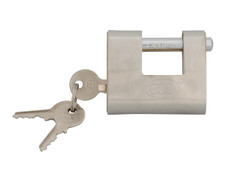 Faithfull Brass Shutter Padlock 60mm