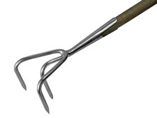 Faithfull Prestige Stainless Steel Cultivator Ash Handle